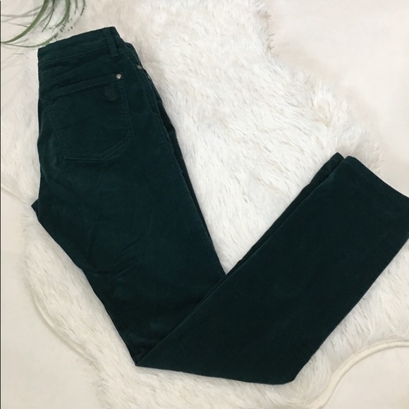 Jessica Simpson Green Corduroy Forever Skinny pants 29 - Picture 3 of 6